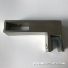 Conector de aço inoxidável premium para porta de vidro